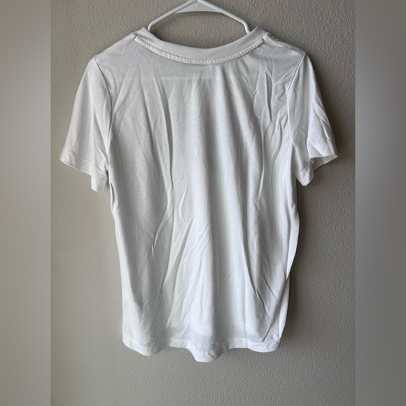 Nike White and Black Short Sleeve T-Shirt. Women’s Size Medium - Picture 3 of 5